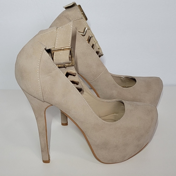 SPRINGLAND KARI PLATFORM PUMPS/ 6.5 - Picture 2 of 12